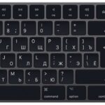 Apple Magic Keyboard с цифровой панелью (серый космос)