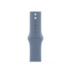 Apple Watch Series 8 41 мм (алюминиевый корпус, полуночный/сланцево-синий, спортивный силиконовый ремешок)