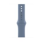 Apple Watch Series 8 LTE 45 мм (алюминиевый корпус, полуночный/сланцево-синий, спортивный силиконовый ремешок) — изображение 3